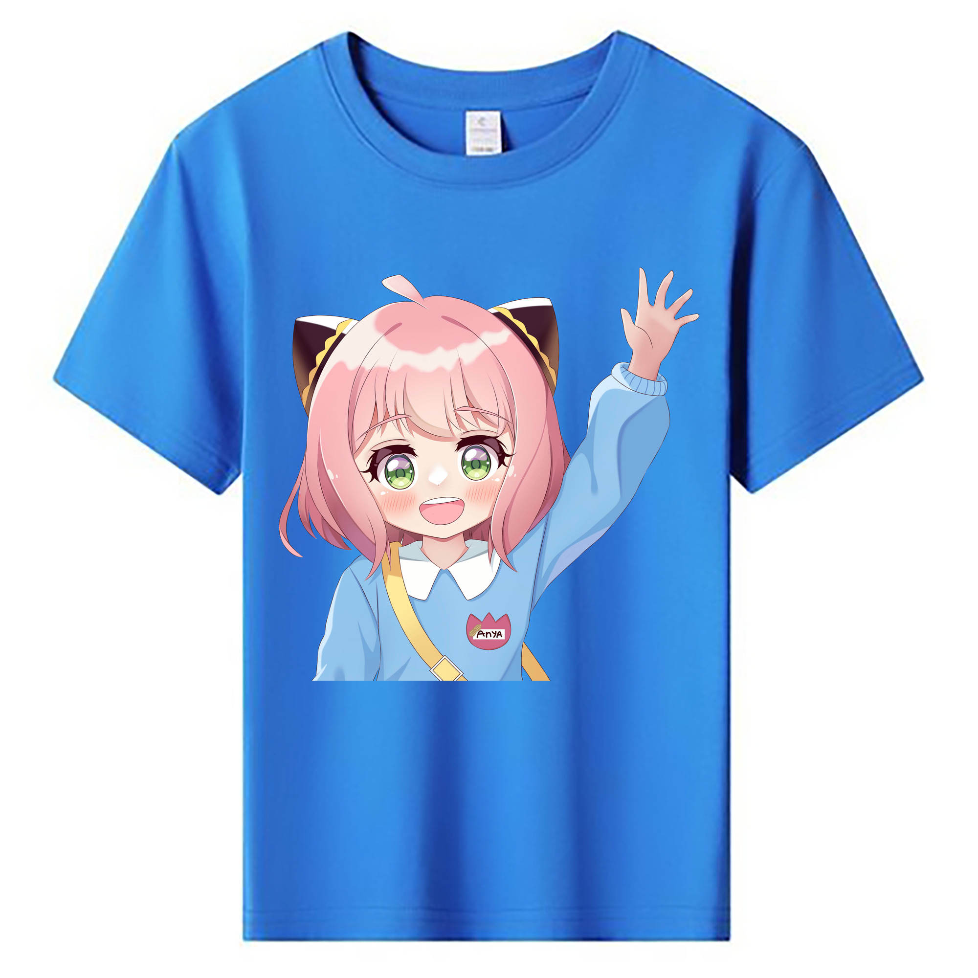 （画像用） SPY×FAMILY间谍家家酒 綿100％キッズTシャツ（フロントプリント）